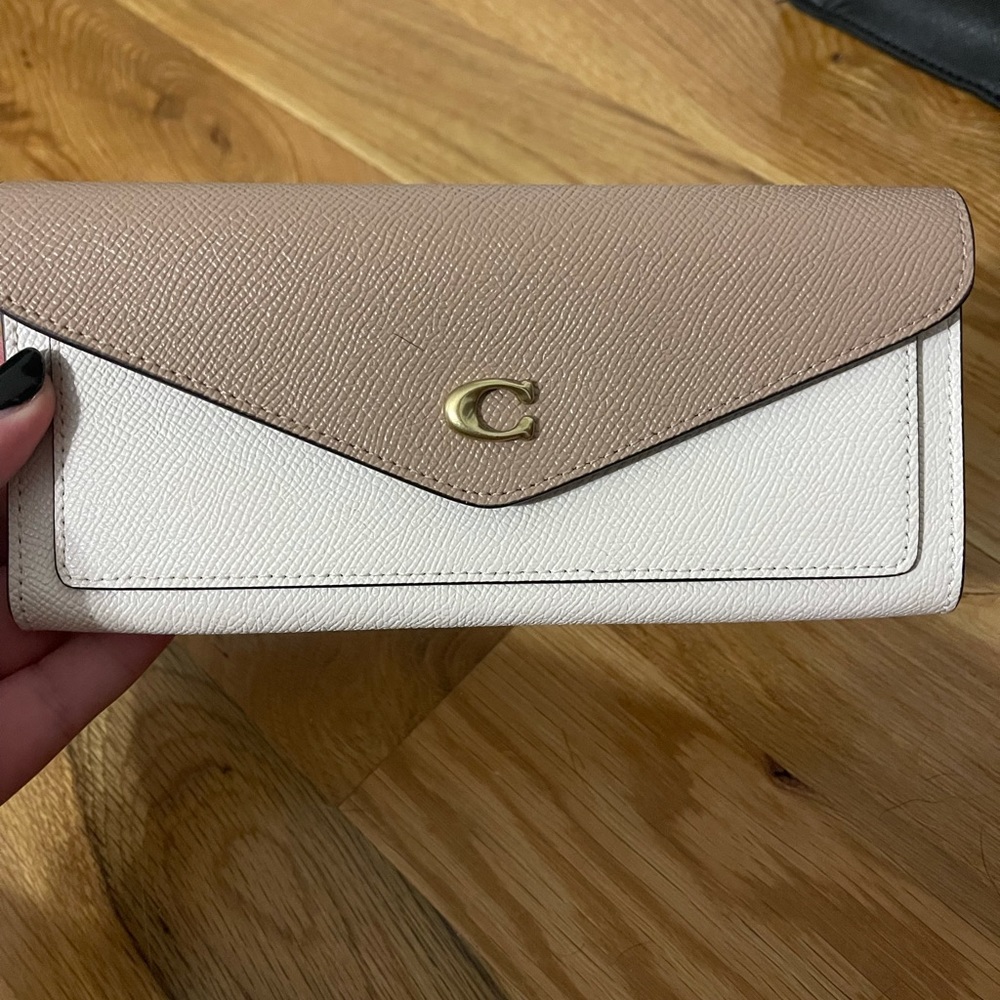 Coach Color Block Wallet